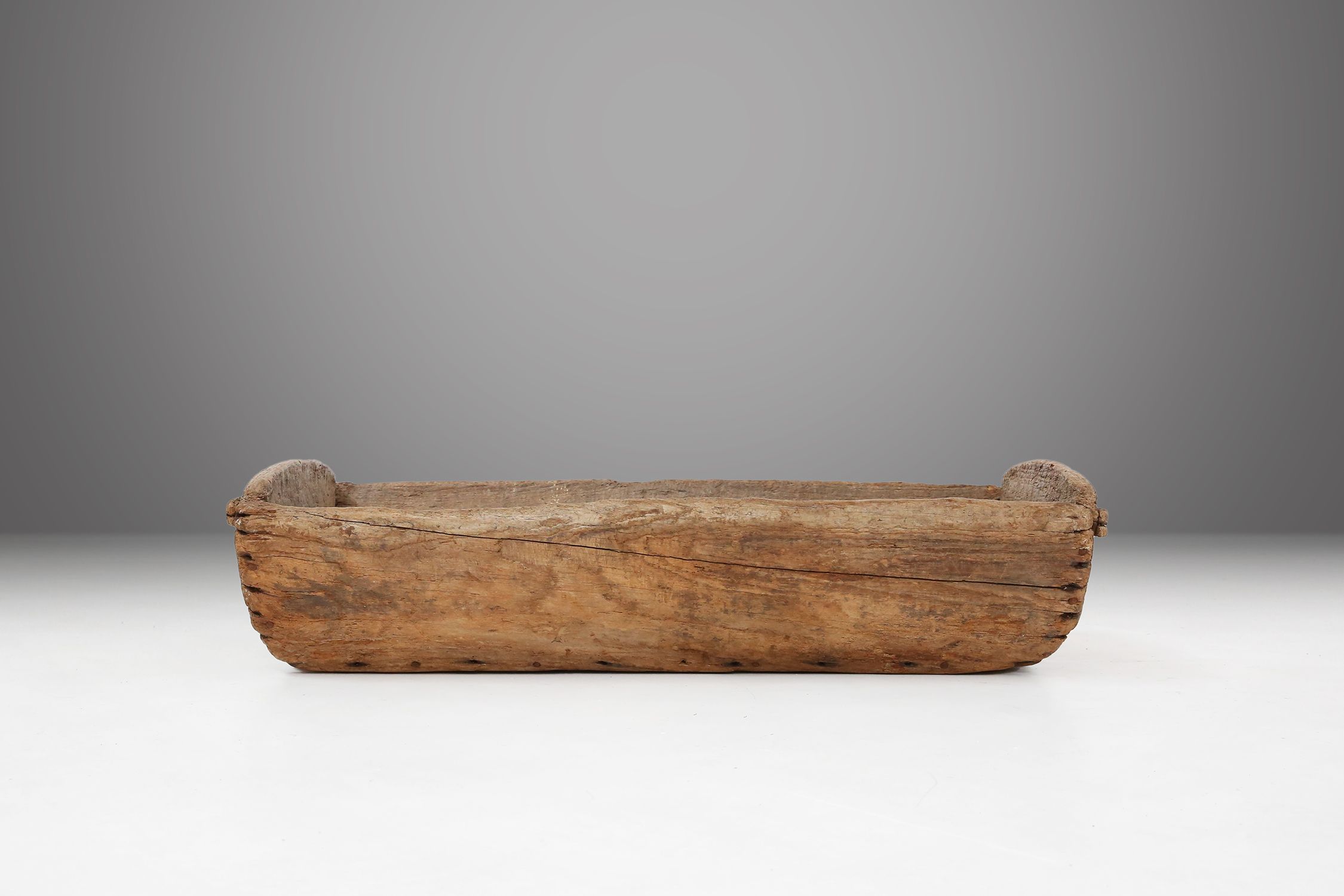 Antique Rustic Wooden Trough, France, 19th Centurythumbnail